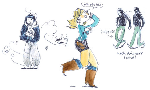 mädels und hippsters